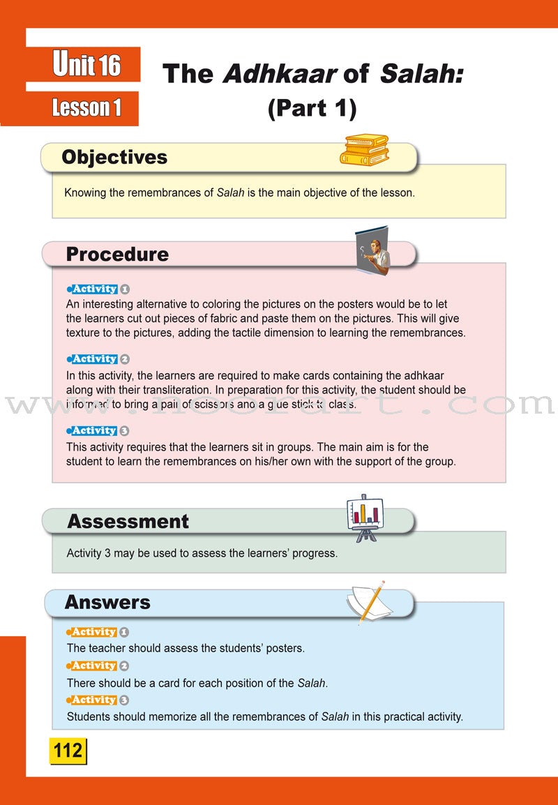 ICO Islamic Studies Teacher's Manual: Grade 2, Part 2