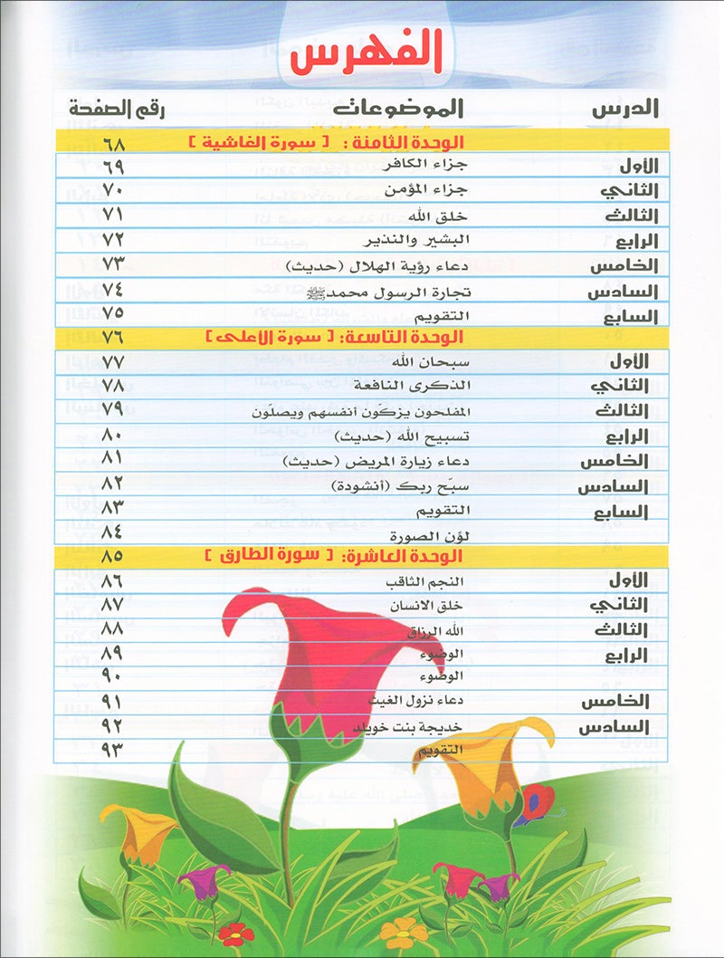 Qur'anic Kid's Club Curriculum - The Beloved of The Holy Qur'an: Level 2, Part 1 منهاج نادي الطفل القرآني أحباب القرآن