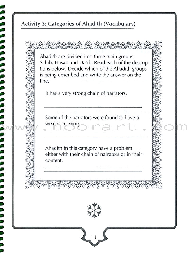 The Wisdom of Our Prophet (s) Workbook: Grade 4