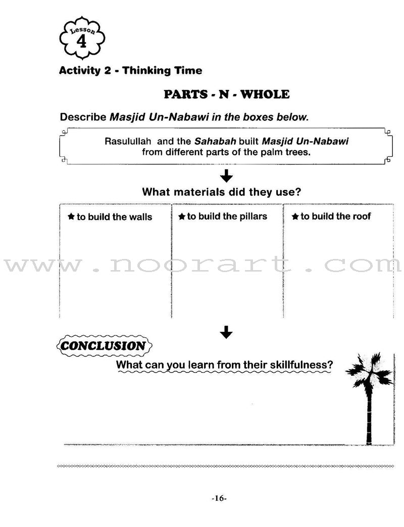 Sirah of Our Prophet Workbook: Grade 3