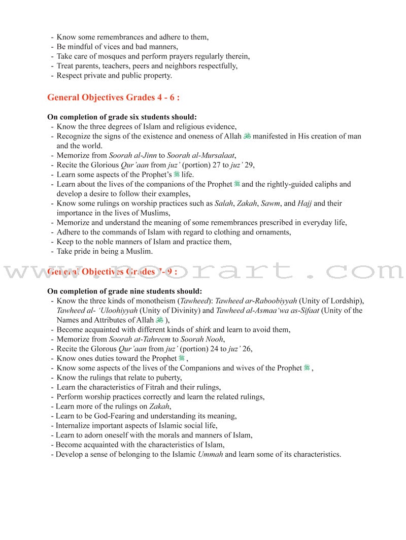 ICO Islamic Studies Teacher's Manual: Grade 5, Part 2