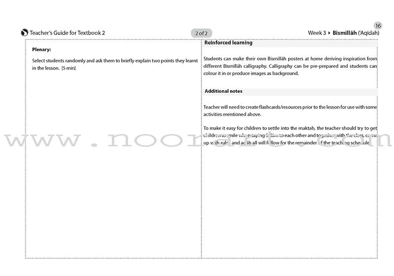 Safar Teacher's Guide for Islamic Studies: Level 2