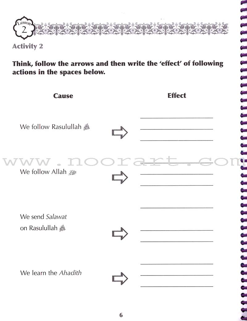 Sirah of Our Prophet Workbook: Grade 2