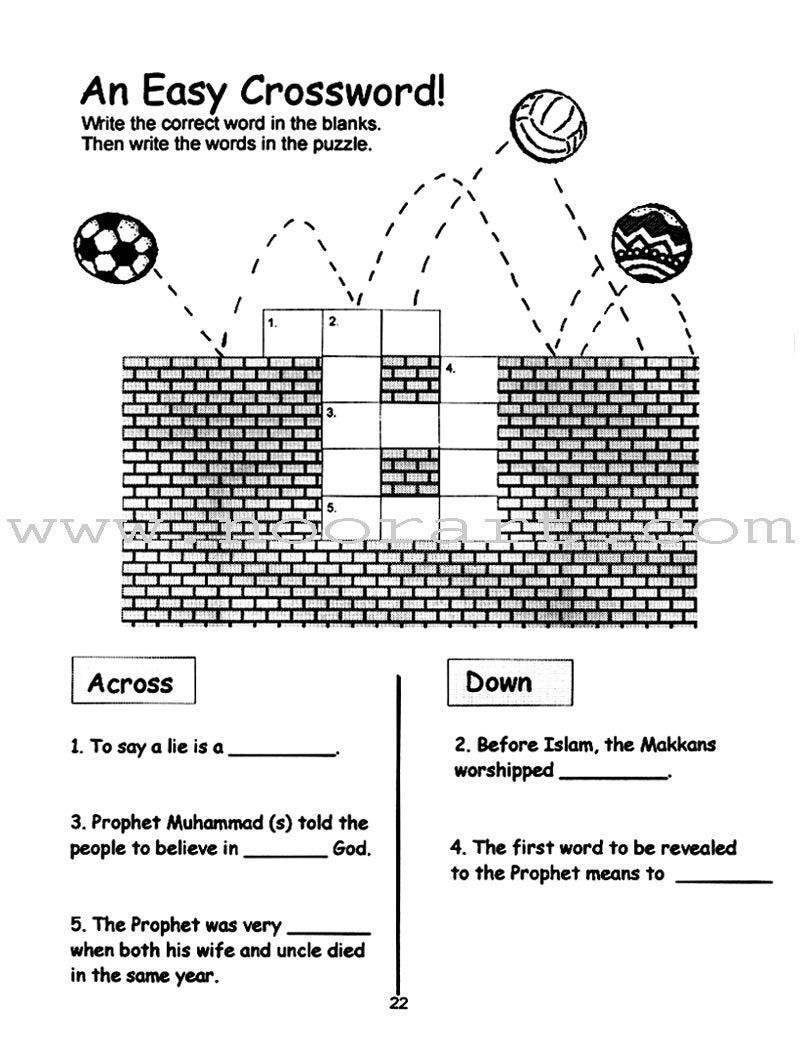 The Holy Prophet Workbook