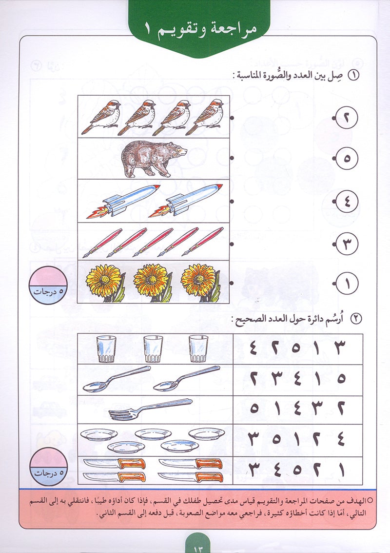 Teach Your Child Arabic - Numbers 1-10 علم طفلك العربية الأعداد