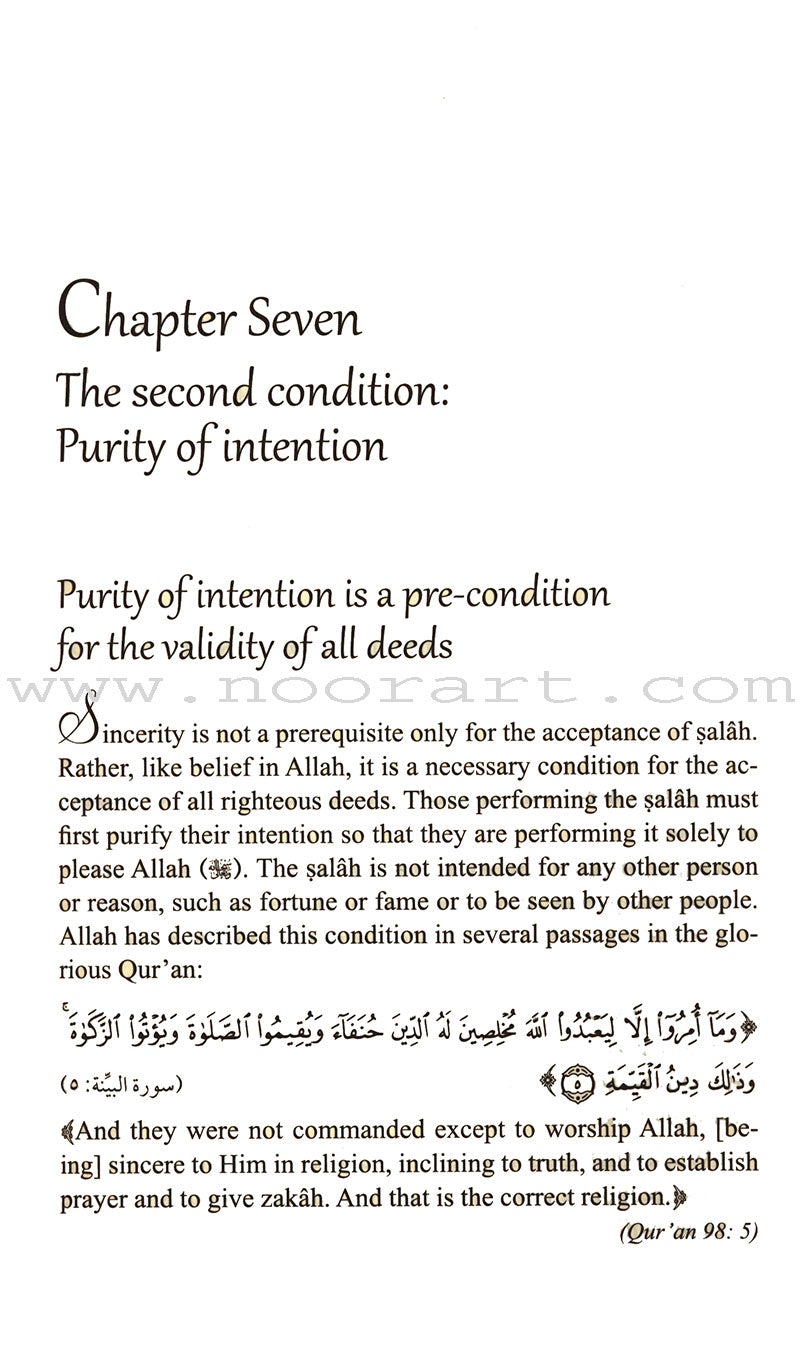 Salah (Prayer) & Its Essential Conditions الصلاة وشروطها