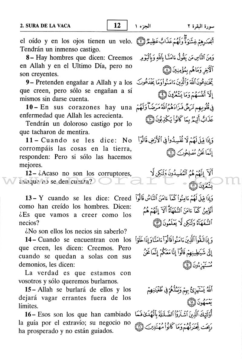 Traduccion-Comentario Del Noble Coran - Spanish Translation of the Noble Qur'an (Spanish)