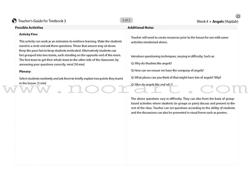 Safar Teacher's Guide for Islamic Studies: Level 3