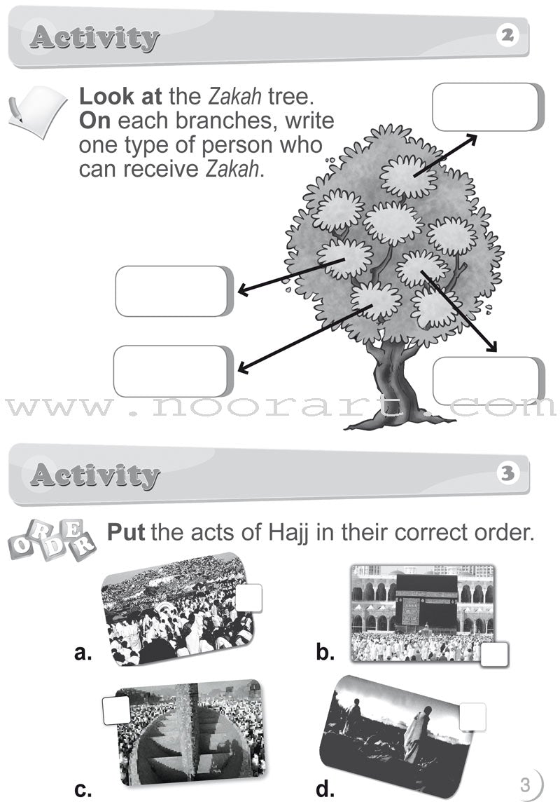 ICO Islamic Studies Workbook: Grade 1, Part 2