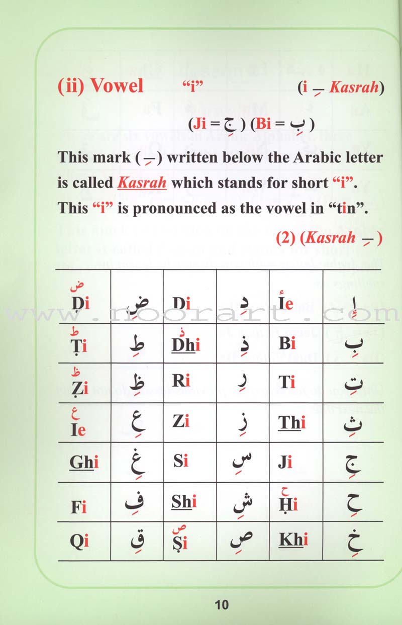 Help Yourself in Reading Qur'an (Arabic - English)