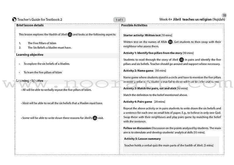 Safar Teacher's Guide for Islamic Studies: Level 2