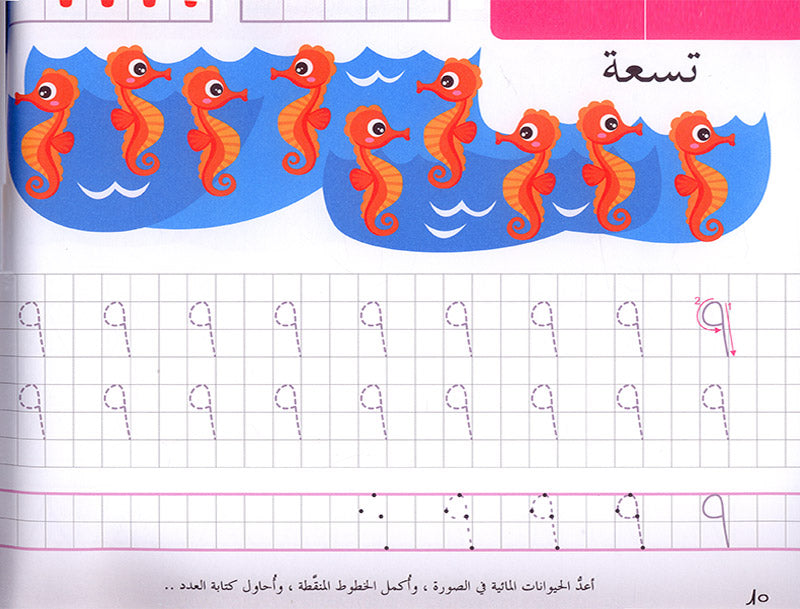 The Modern Enrichment Curriculum for kindergarten: The Numbers المنهاج الأثرائي الحديث لرياض الأطفال: الأعداد