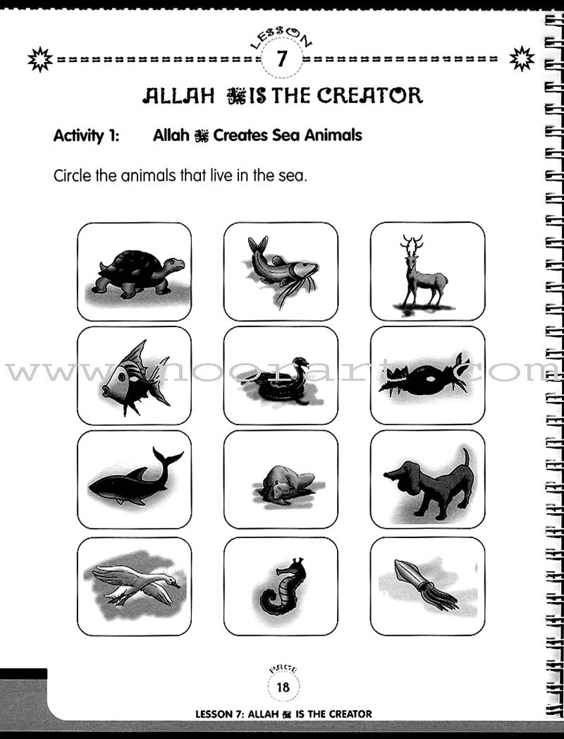 We Are Muslims Workbook: Grade 1