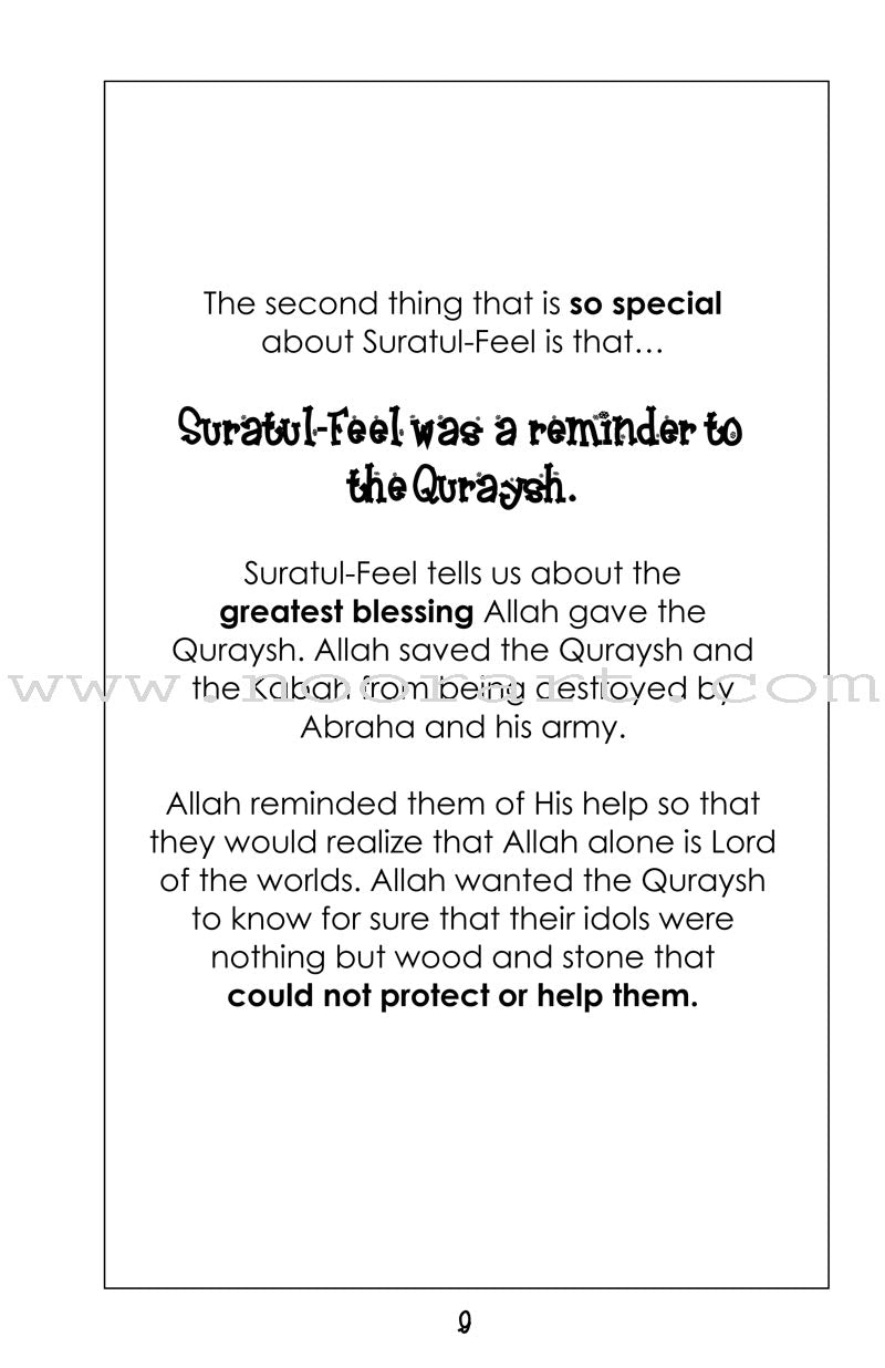 Mini Tafseer Book Series: Book 11 (Suratul-Feel) سورة الفيل