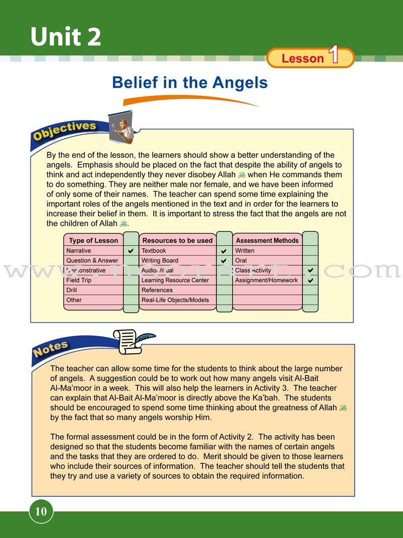 ICO Islamic Studies Teacher's Manual: Grade 5, Part 2