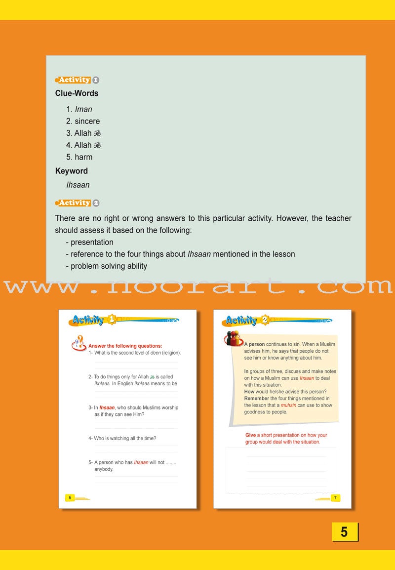 ICO Islamic Studies Teacher's Manual: Grade 3, Part 1