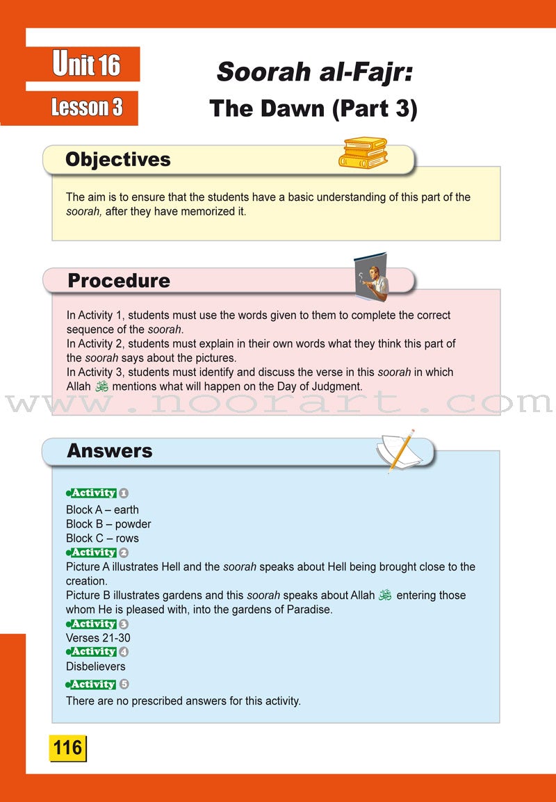 ICO Islamic Studies Teacher's Manual: Grade 2, Part 2