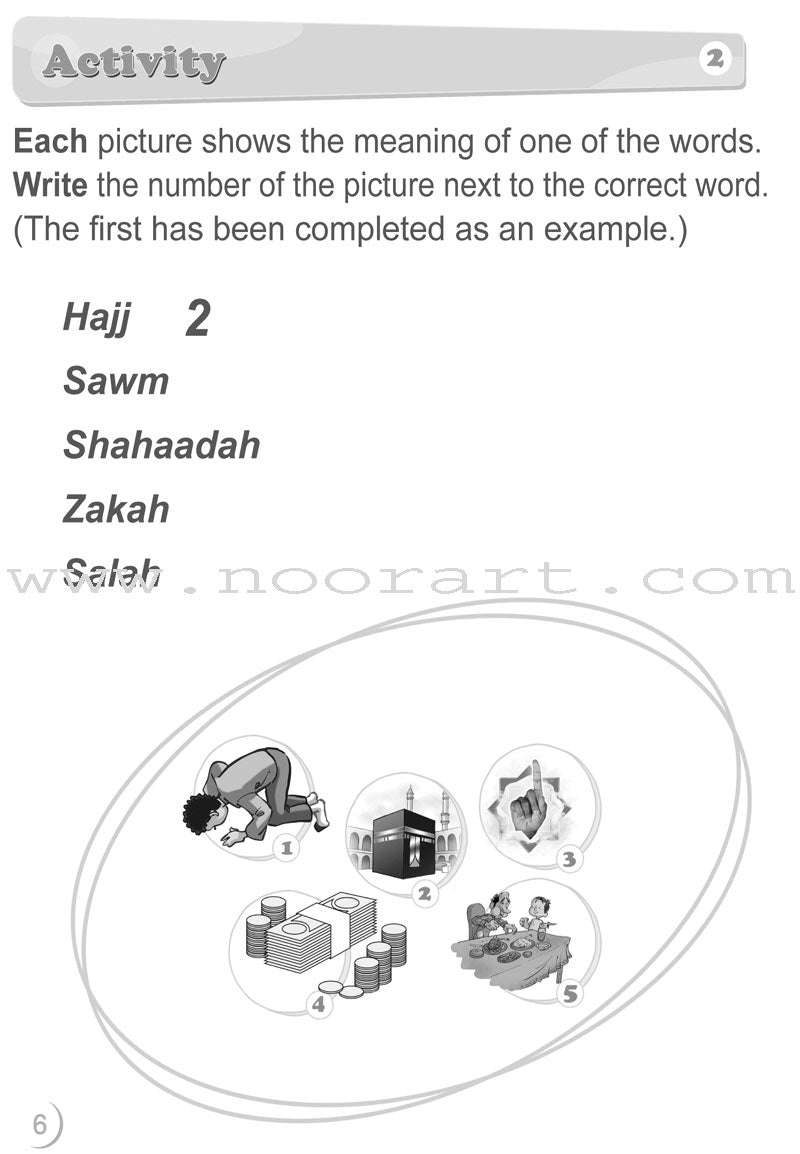 ICO Islamic Studies Workbook: Grade 1, Part 1