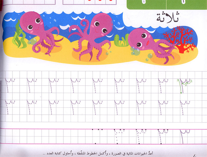 The Modern Enrichment Curriculum for kindergarten: The Numbers المنهاج الأثرائي الحديث لرياض الأطفال: الأعداد