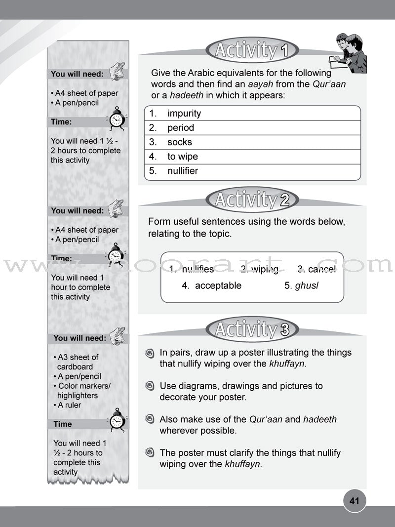 ICO Islamic Studies Workbook: Grade 5, Part 2