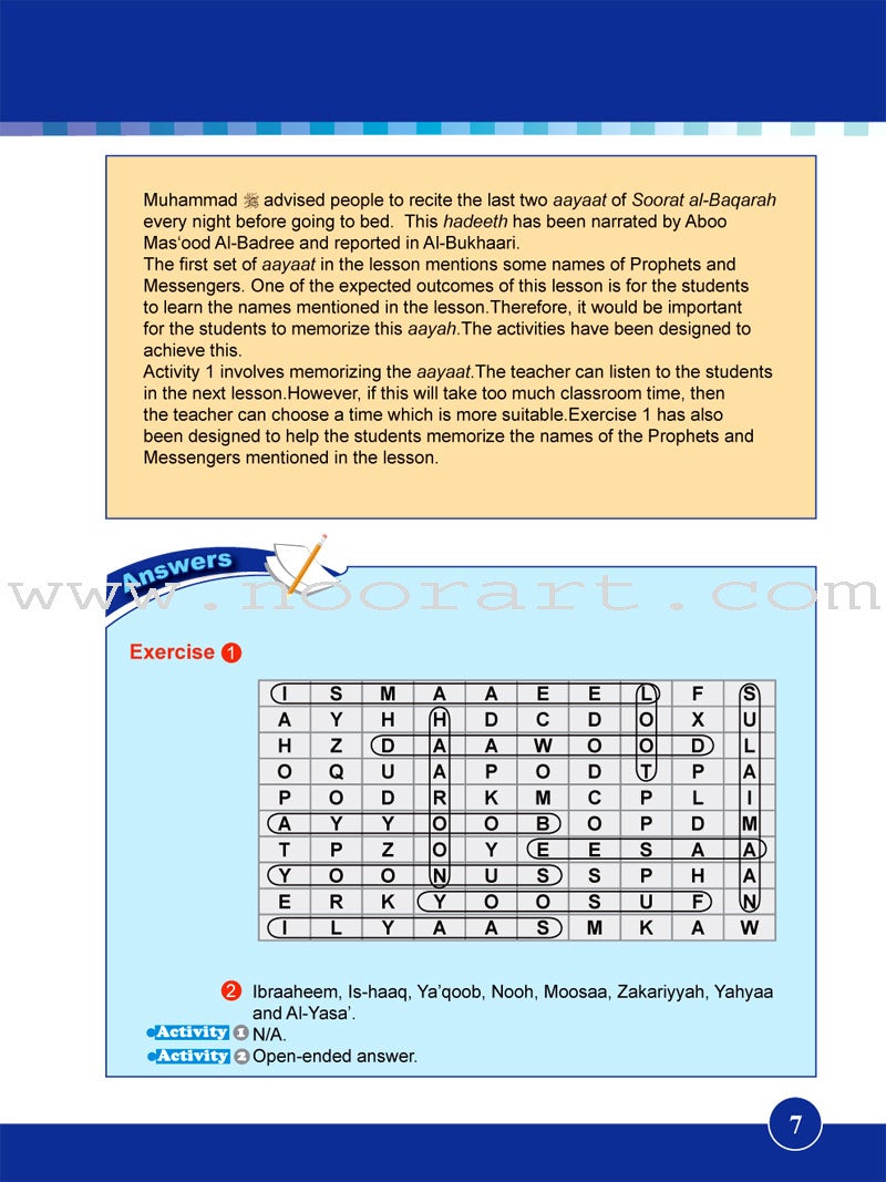 ICO Islamic Studies Teacher's Manual: Grade 6, Part 1