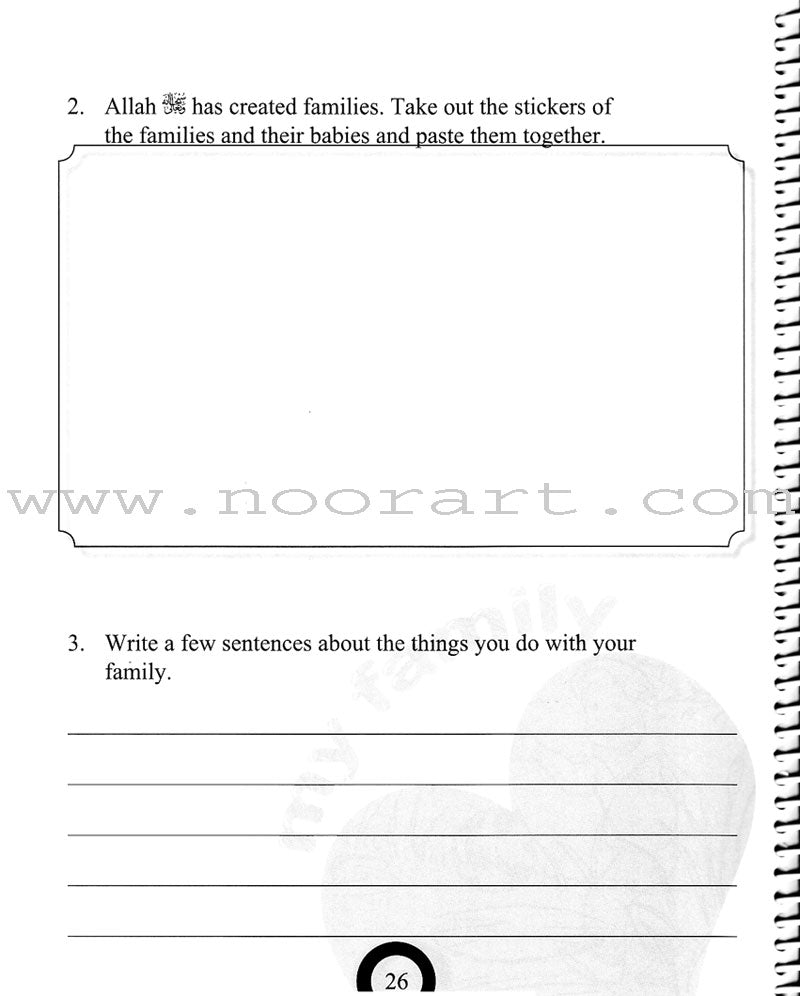 We Are Muslims Workbook: Grade 2