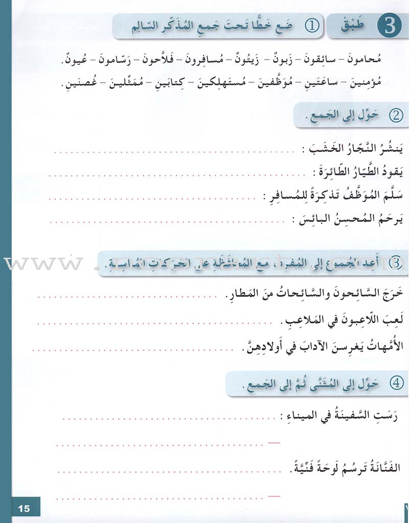 Arabic for Youth Workbook: Level 4