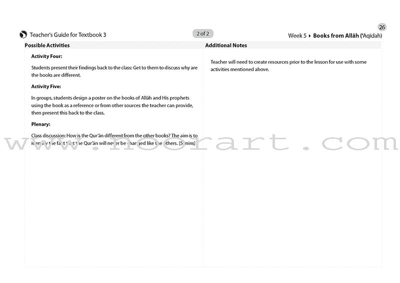 Safar Teacher's Guide for Islamic Studies: Level 3