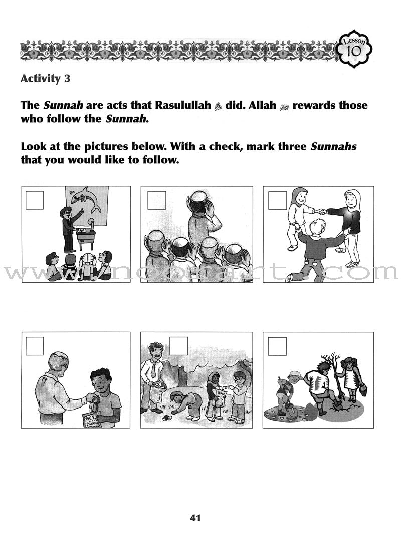 Sirah of Our Prophet Workbook: Grade 2